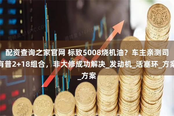 配资查询之家官网 标致5008烧机油？车主亲测司有普2+18组合，非大修成功解决_发动机_活塞环_方案